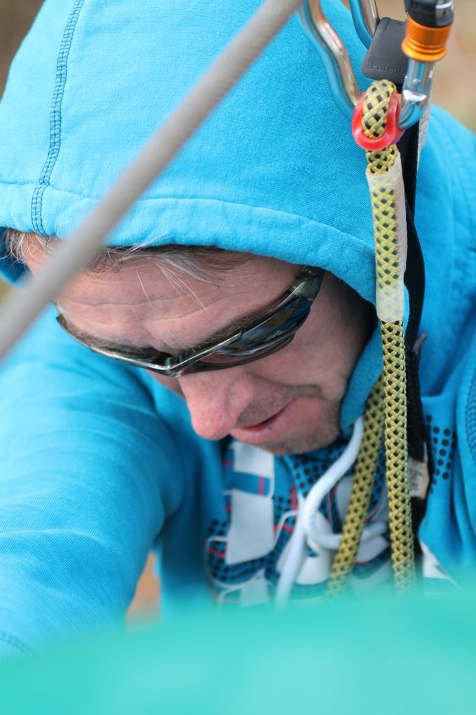 im Hochseilgarten Marbella